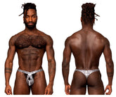 String croisé Male Power 409-282 S-naked couleur argent-noir